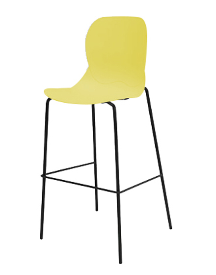 Plastic Cafe Shop Bar Chair/PP-5129-M