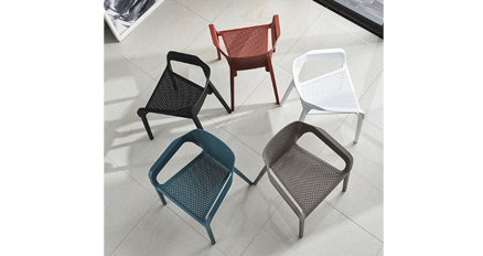Cheap outdoor plastic garden dining chair/PP-726