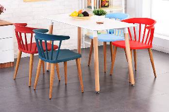 Plastic home use dinning chair /PP-704