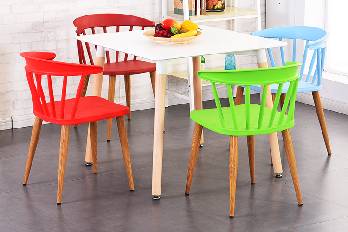 Plastic home use dinning chair /PP-704