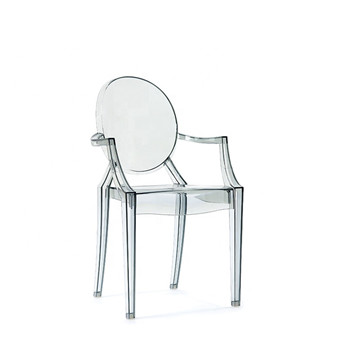 100% frensh plastic Dining chair/PC-801