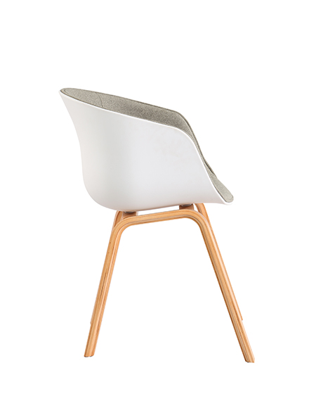 Half Upholstery Dining Armrest Chair/DN-647-1