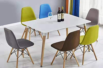 Fabric Armless Dining Chair/PP-623E