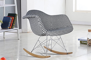 Fabric Dining Rocking Chair/RC-1020-D3