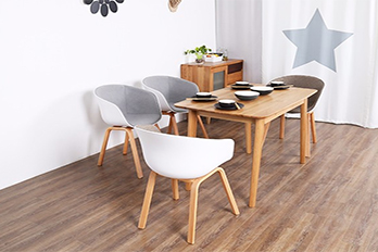 Half Upholstery Dining Armrest Chair/DN-647-1