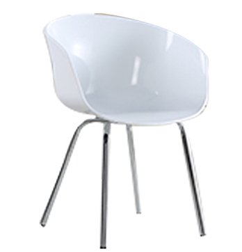 Plastic Armrest Dining Chair/PP-647-S