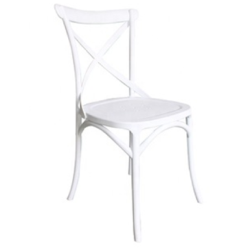 Wedding events Use PP plastic cross back chair /PP-689