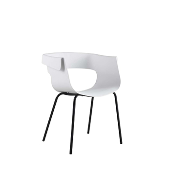 Plastic modern Dining chair/Collar62-B