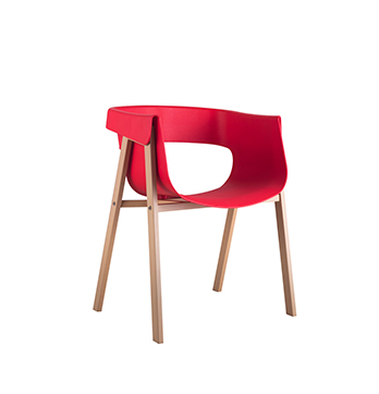 Plastic modern Dining chair/Collar62-A