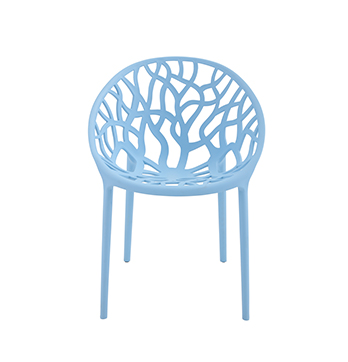 Plastic stackable dining chair/PP-732