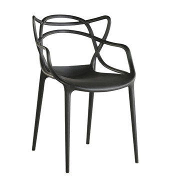 Plastic stackable dining chair/PP-601