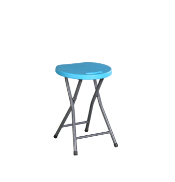 Metal frame plastic folding Stool /FS-101