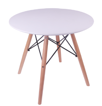 Modern round side dining table/DT-02B