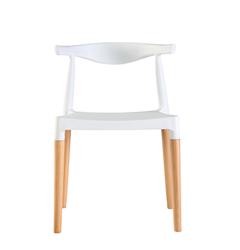 Plastic Wishbone Dining chair/PP-100