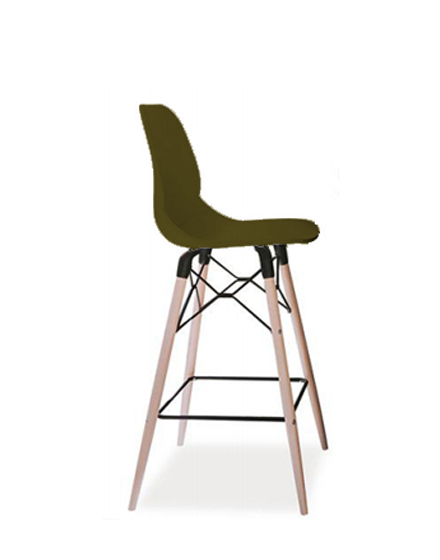 Plastic Club Bar Chair/PP-5129-H
