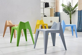 Plastic stackable dining chair/PP-733