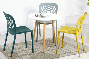 Plastic stackable dining chair/PP-85