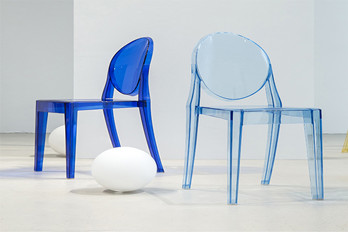 100% frensh plastic Dining chair/PC-802