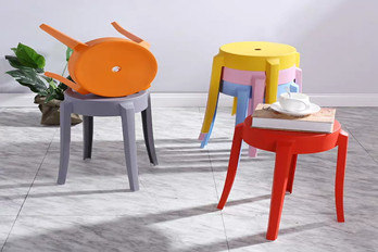 Plastic stackable dining chair/PP-806A