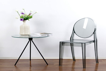 100% frensh plastic Dining chair/PC-802