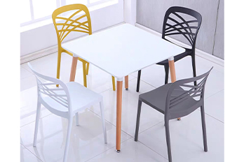 Plastic stackable dining chair/PP-86