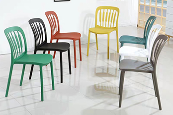 Plastic stackable dining chair/PP-83