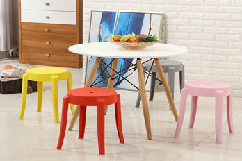 Plastic stackable dining chair/PP-806A