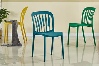 Plastic stackable dining chair/PP-83