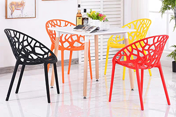 Plastic stackable dining chair/PP-732