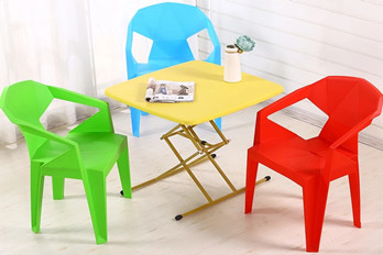 Plastic stackable dining chair/PP-645