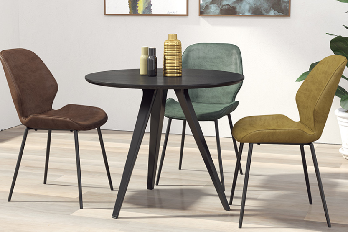 Europe luxury velvet fabric modern dining chair/DN-016