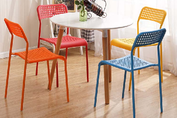 Plastic stackable dining chair/PP-686
