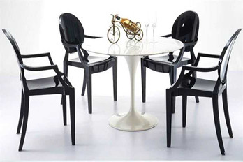 100% frensh plastic Dining chair/PC-801
