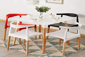 Plastic Wishbone Dining chair/PP-100