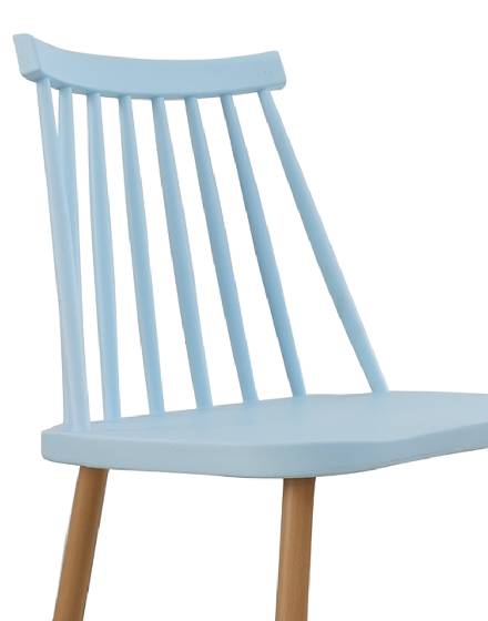 Modern cheap leisure plastic dining chair/PP-719