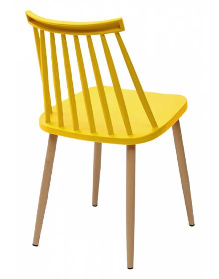 Modern cheap leisure plastic dining chair/PP-719