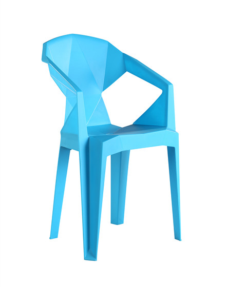 Plastic stackable dining chair/PP-645