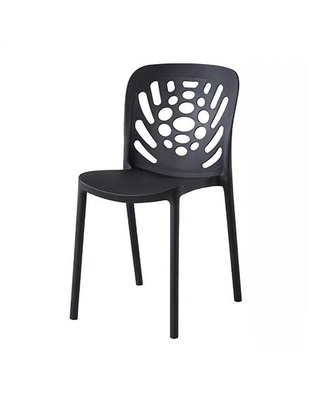 Plastic stackable dining chair/PP-85