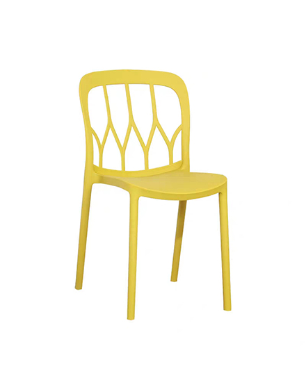 Plastic stackable dining chair/PP-84