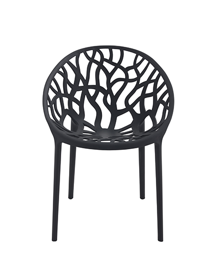 Plastic stackable dining chair/PP-732