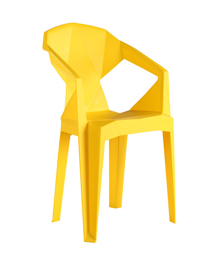 Plastic stackable dining chair/PP-645