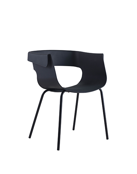 Plastic modern Dining chair/Collar62-B