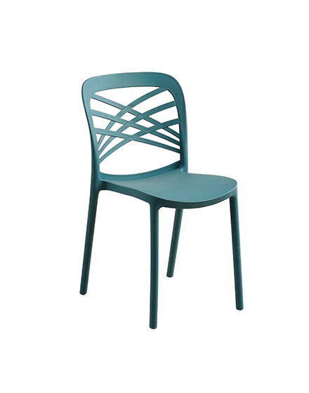 Plastic stackable dining chair/PP-86