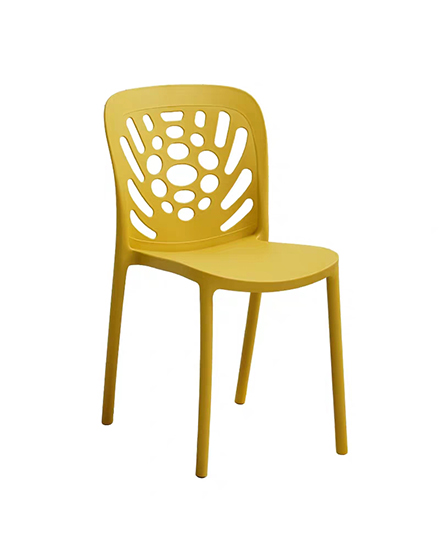 Plastic stackable dining chair/PP-85