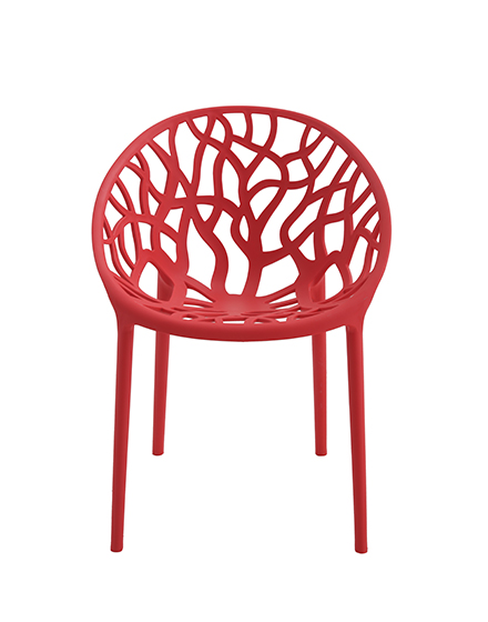 Plastic stackable dining chair/PP-732