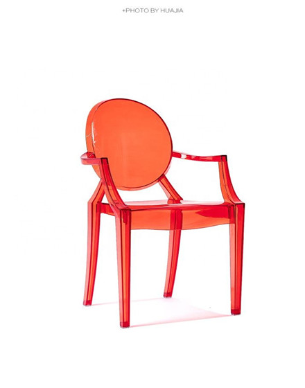 100% frensh plastic Dining chair/PC-801