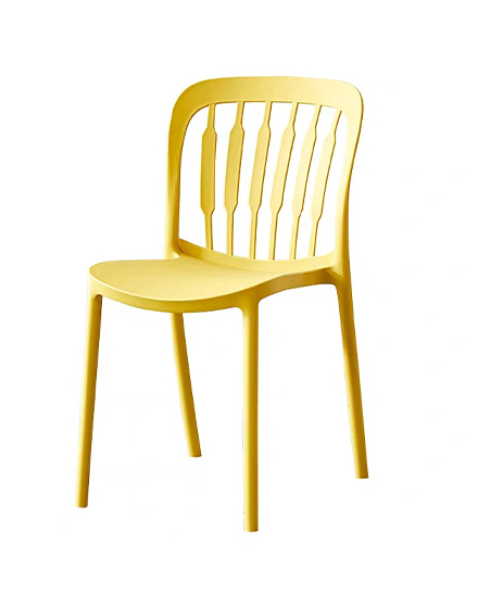 Plastic stackable dining chair/PP-83