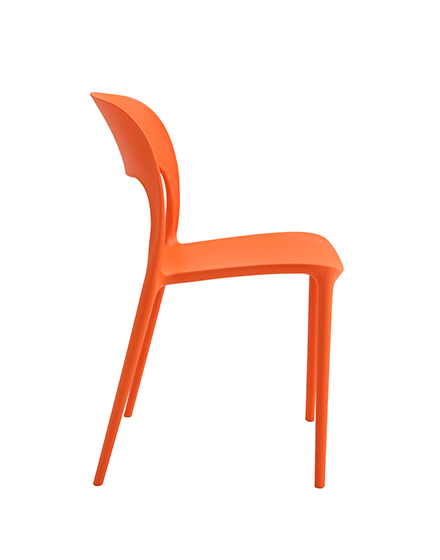 Plastic stackable dining chair/PP-637