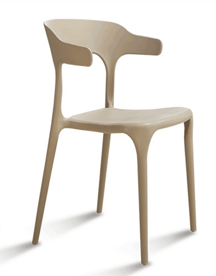 Plastic stackable dining chair/PP-102