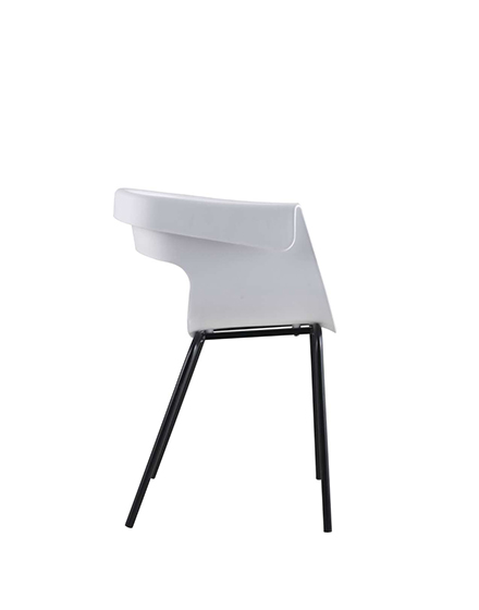 Plastic modern Dining chair/Collar62-B